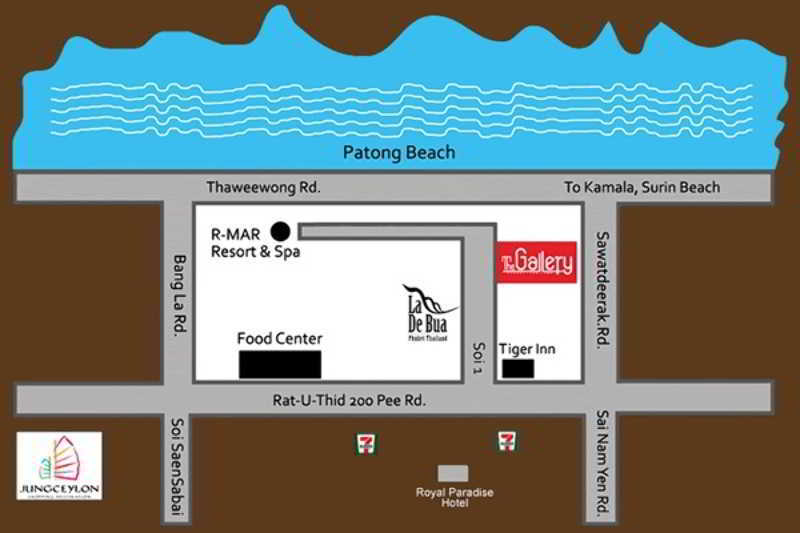 La De Bua Hotel Patong Dış mekan fotoğraf
